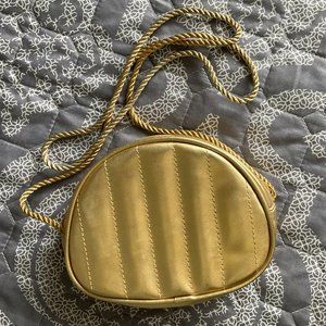 Amarige Givenchy Metallic Gold Shoulder Bag - Vintage